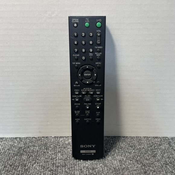 Sony DVD Remote Control RMT-D185A OEM Replacement For Player Tested Genuine - Picture 1 of 7